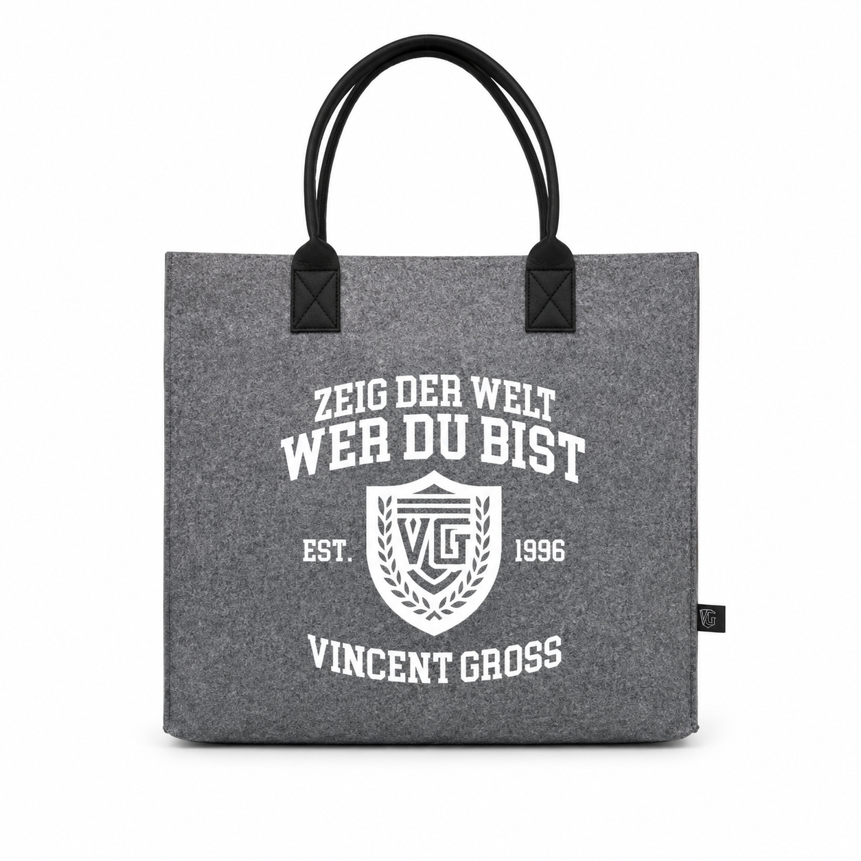 VINCENT GROSS SHOPPER-BAG (OUZO & ZEIG DER WELT WER DU BIST)