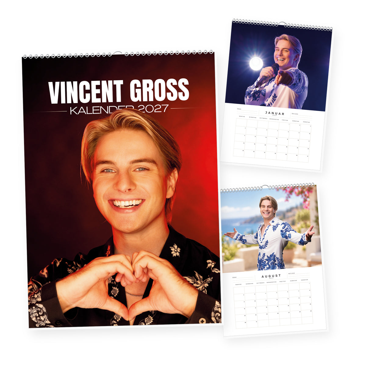 Vincent Gross Kalender 2027 – A3 (Limitierte Auflage)