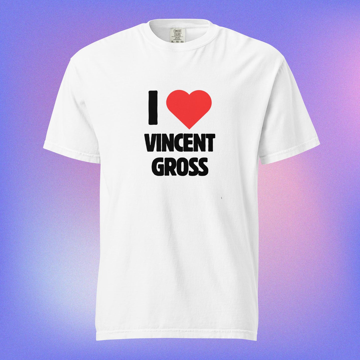 I ❤️ VINCENT GROSS T-SHIRT (Limitiert auf 20 Stück)