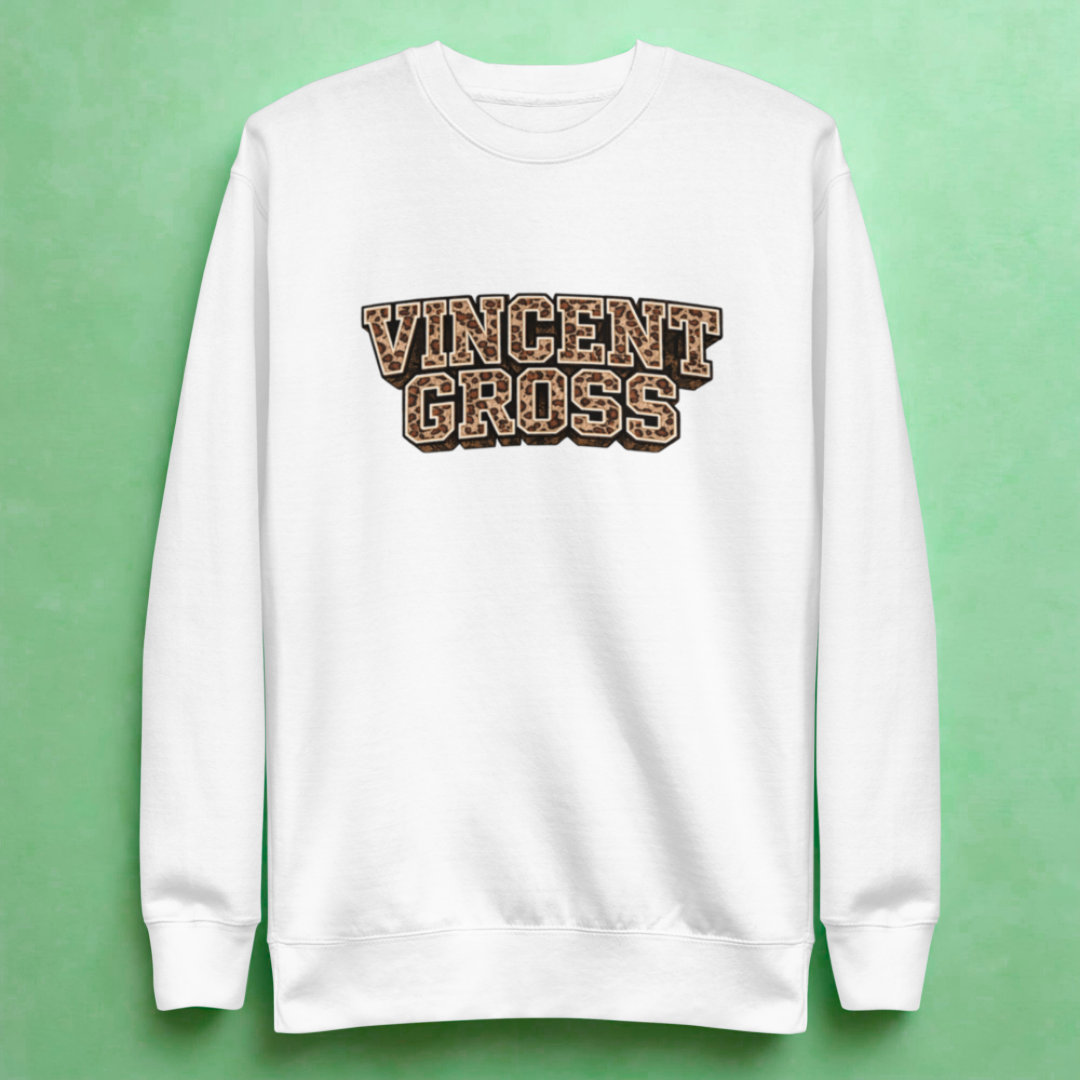 Vincent Gross Animal Print Set (T-Shirt + Pullover)