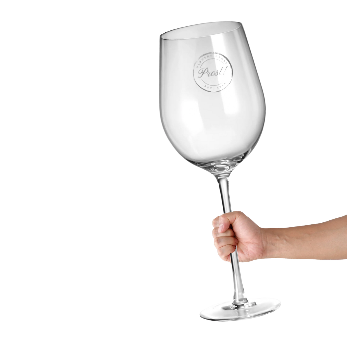 3 Liter XXL-Weinglas (50 cm) – „Ich trink nur ein Glas