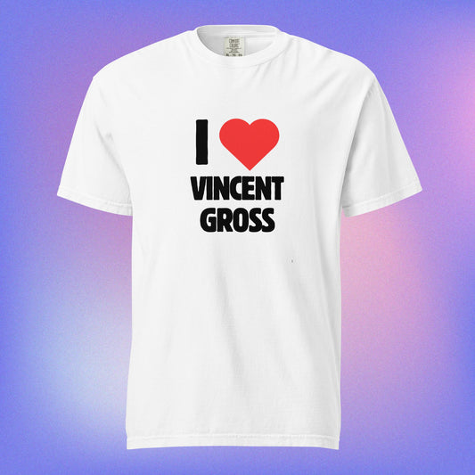 I ❤️ VINCENT GROSS T-SHIRT (Limitiert auf 20 Stück)