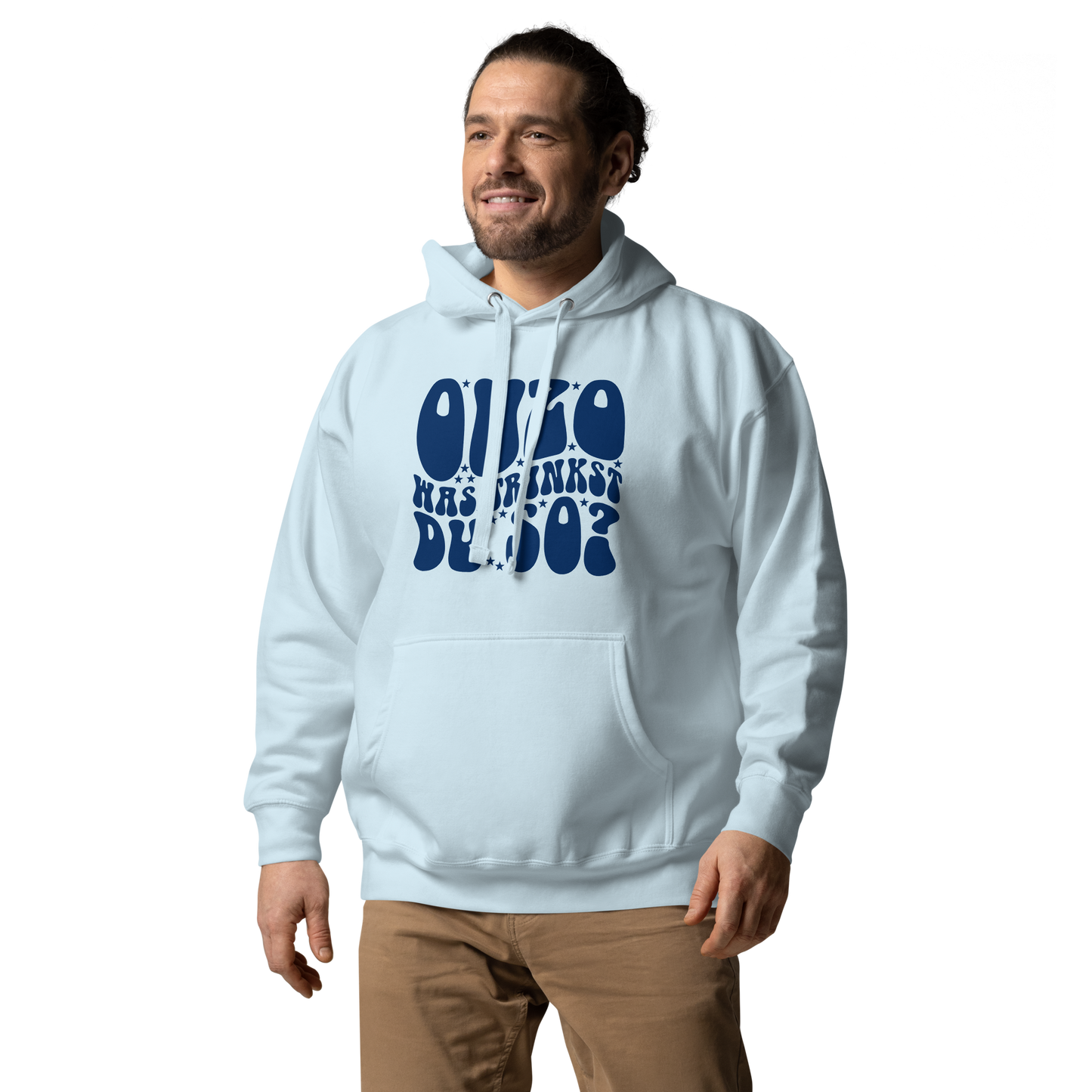 HOODIE OUZO (HELLBLAU)