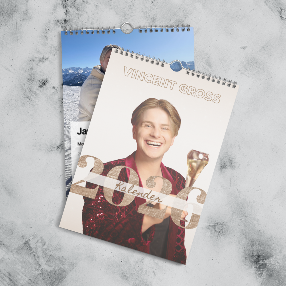 VINCENT GROSS KALENDER (2026)