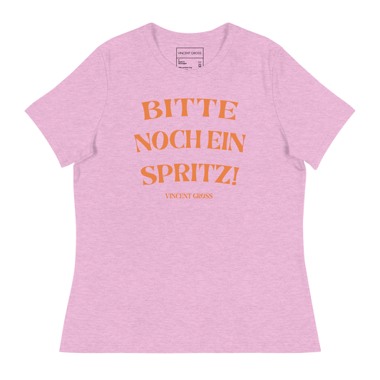 LOCKERES DAMEN T-SHIRT SPRITZ