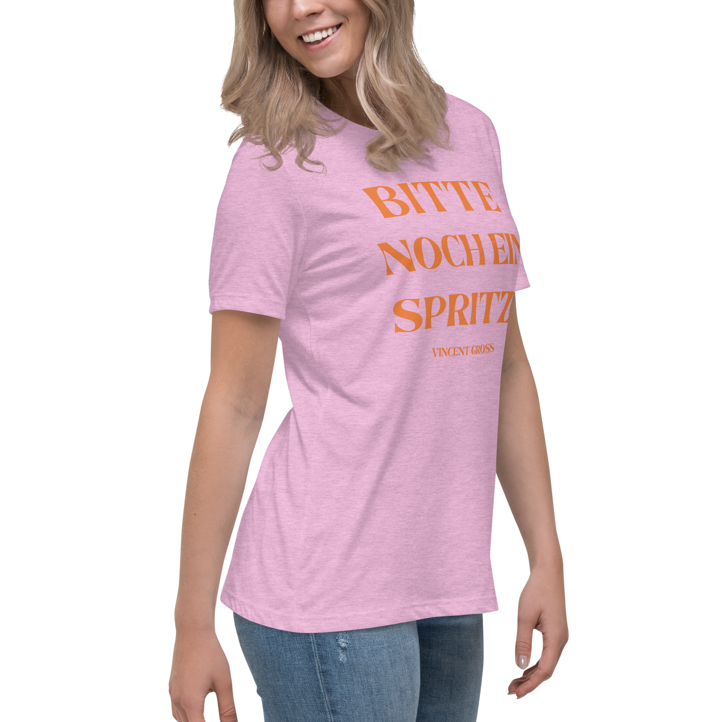 LOCKERES DAMEN T-SHIRT SPRITZ